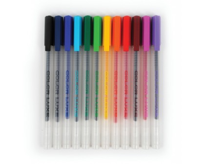 Lux Kolorowe Długopisy Żelowe.