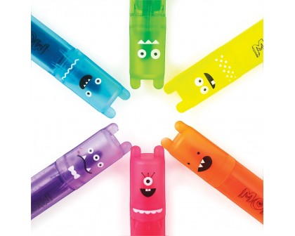 Pachnące Flamastry Neonowe Małe Potworki.