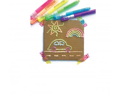 Magiczne Puchnące Flamastry z Efektem 3D.