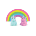 Jednorożce i Tęcza Duże Pachnące Gumki do Ścierania. małe