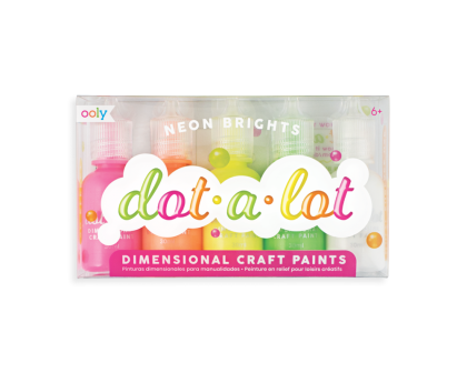 Farby Kropkowe Neonowe.