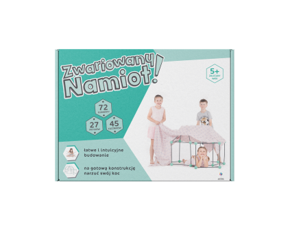 Zwariowany Namiot szaro-zielony